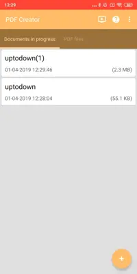 PDF Creator android App screenshot 7